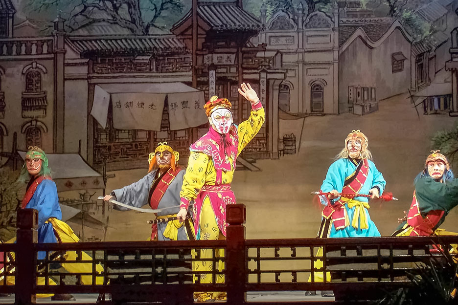 The Monkey King in Chinese opera.
